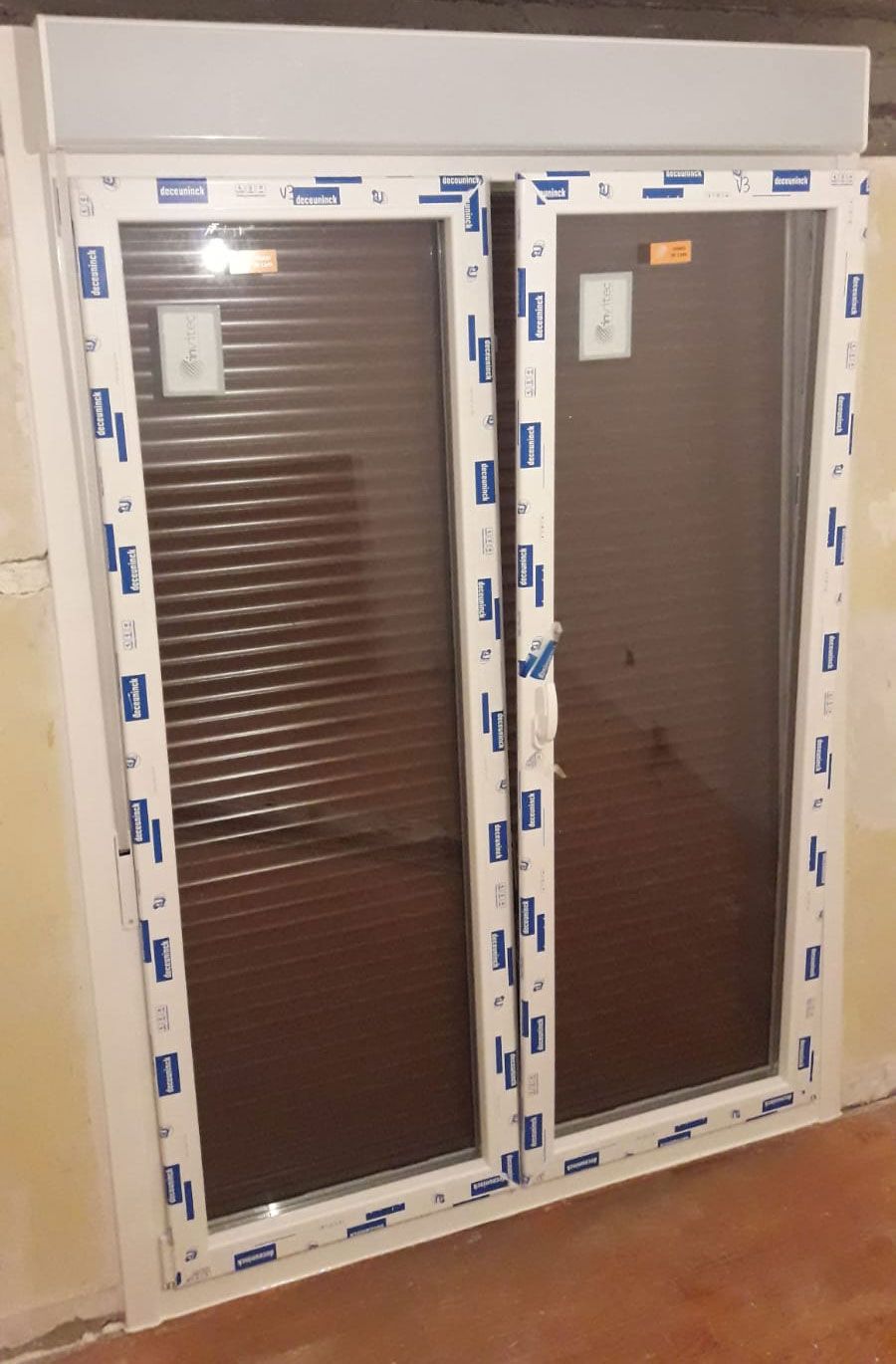 Instalación ventanas salón